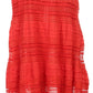 Sakkas March Bohemian Lace Embroidered Skirt With Lining And Foldover Waist