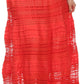 Sakkas March Bohemian Lace Embroidered Skirt With Lining And Foldover Waist