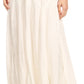 Sakkas Olivia Womens Maxi Bohemian Gypsy Long Skirt With Elastic Waist and Lace
