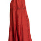 Sakkas Olivia Womens Maxi Bohemian Gypsy Long Skirt With Elastic Waist and Lace