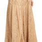 Sakkas Olivia Womens Maxi Bohemian Gypsy Long Skirt With Elastic Waist and Lace