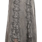 Sakkas Monola Long Tall Lace Embroidered Paneled Adjustable Waist Flare Skirt