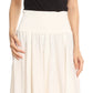 Sakkas Ines Womens Gypsy Maxi Bohemian Long Skirt With Elastic Smock Waist & Lace