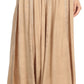 Sakkas Ines Womens Gypsy Maxi Bohemian Long Skirt With Elastic Smock Waist & Lace