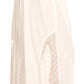 Sakkas Aleja Womens Bohemian Gypsy Maxi Long Skirt Adjustable Elastic Waist Lace