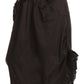 Sakkas Coco Long Cotton Ruffle Skirt with Pockets and Elastic Waistband