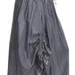 Sakkas Coco Long Cotton Ruffle Skirt with Pockets and Elastic Waistband