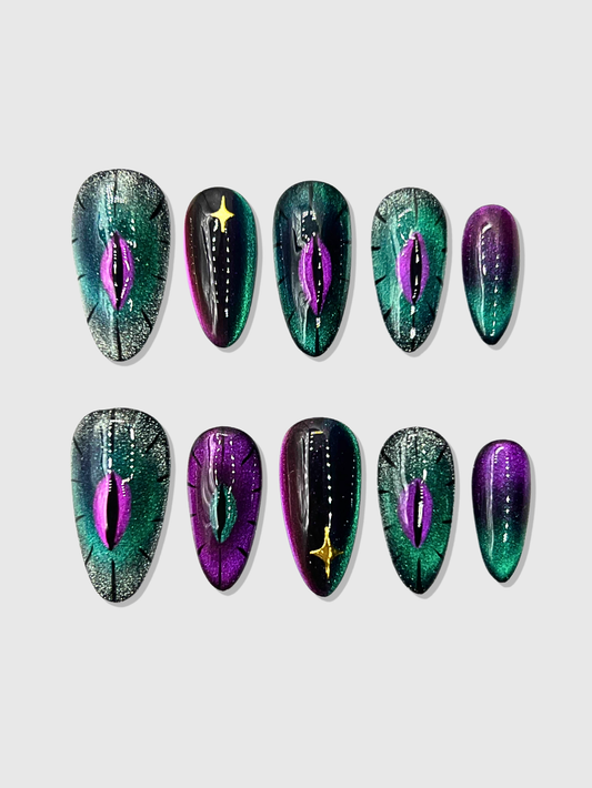 Uñas postizas Snake Den