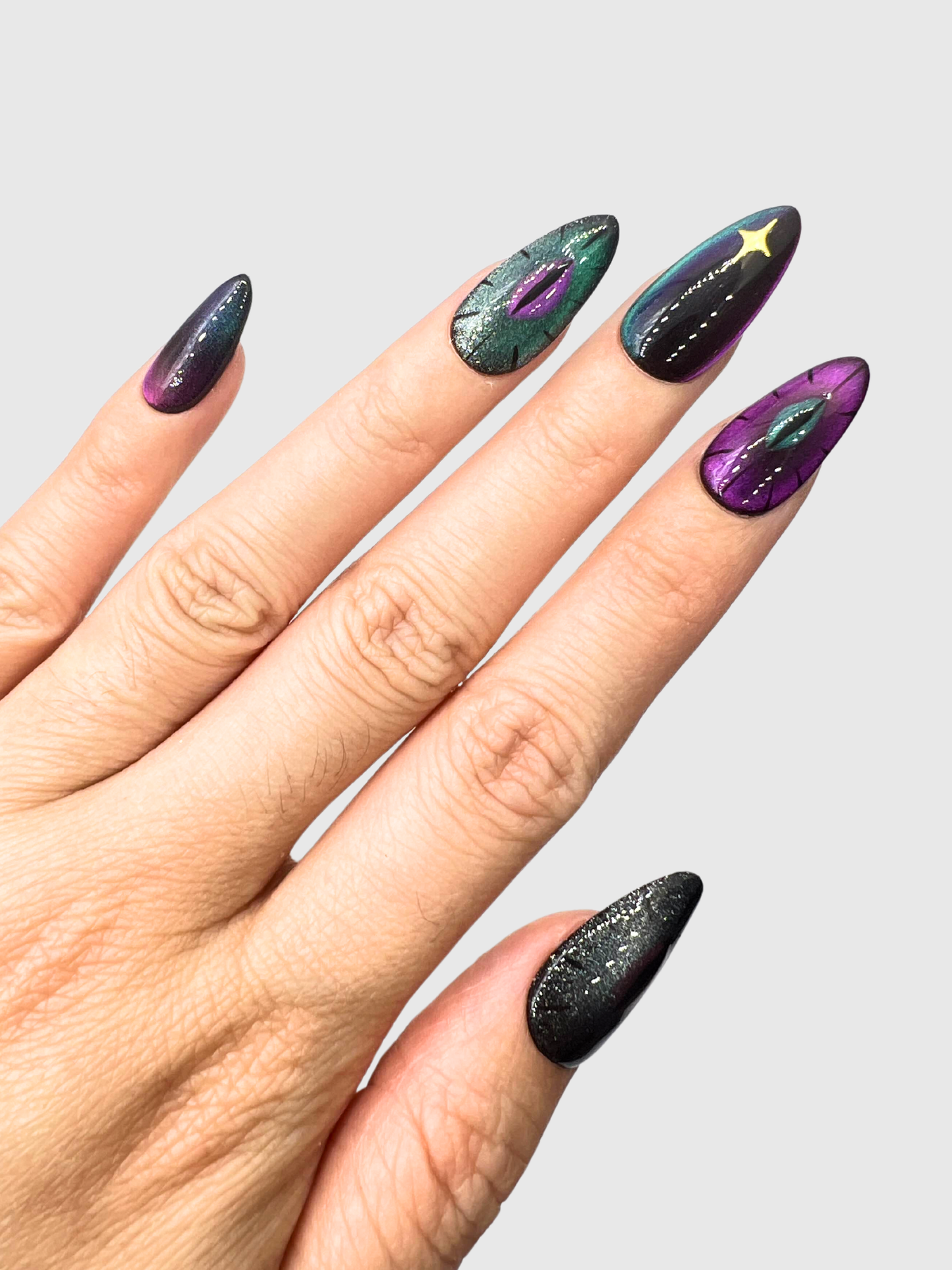 Uñas postizas Snake Den