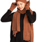 C.C Soft Recycled Fine Yarn Cuff Scarf