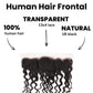 Spanish Wave 13x4 Transparent Lace Human Hair Frontal