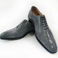 Maurice King Custom Made Stingray Lace-Up Shoe - Grey