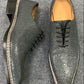 Maurice King II Custom Made Stingray Lace-Up Shoe - Grey