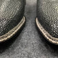 Maurice King II Custom Made Stingray Lace-Up Shoe - Grey