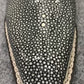 Maurice King II Custom Made Stingray Lace-Up Shoe - Grey