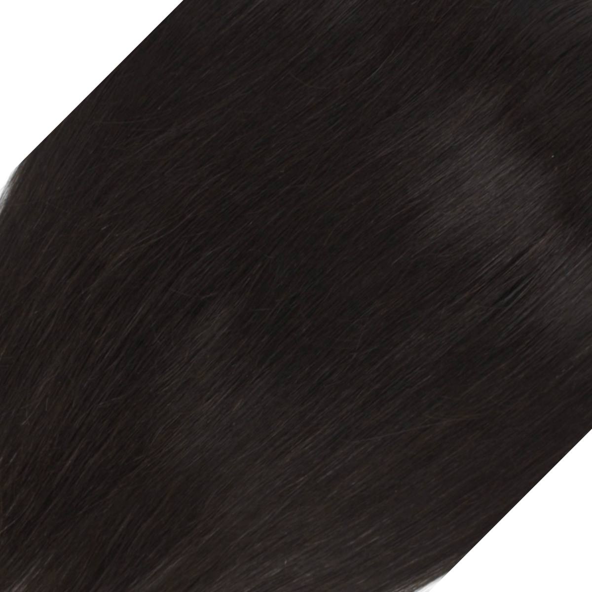 Frontal de cabello humano liso brasileño de 13x4 con encaje transparente