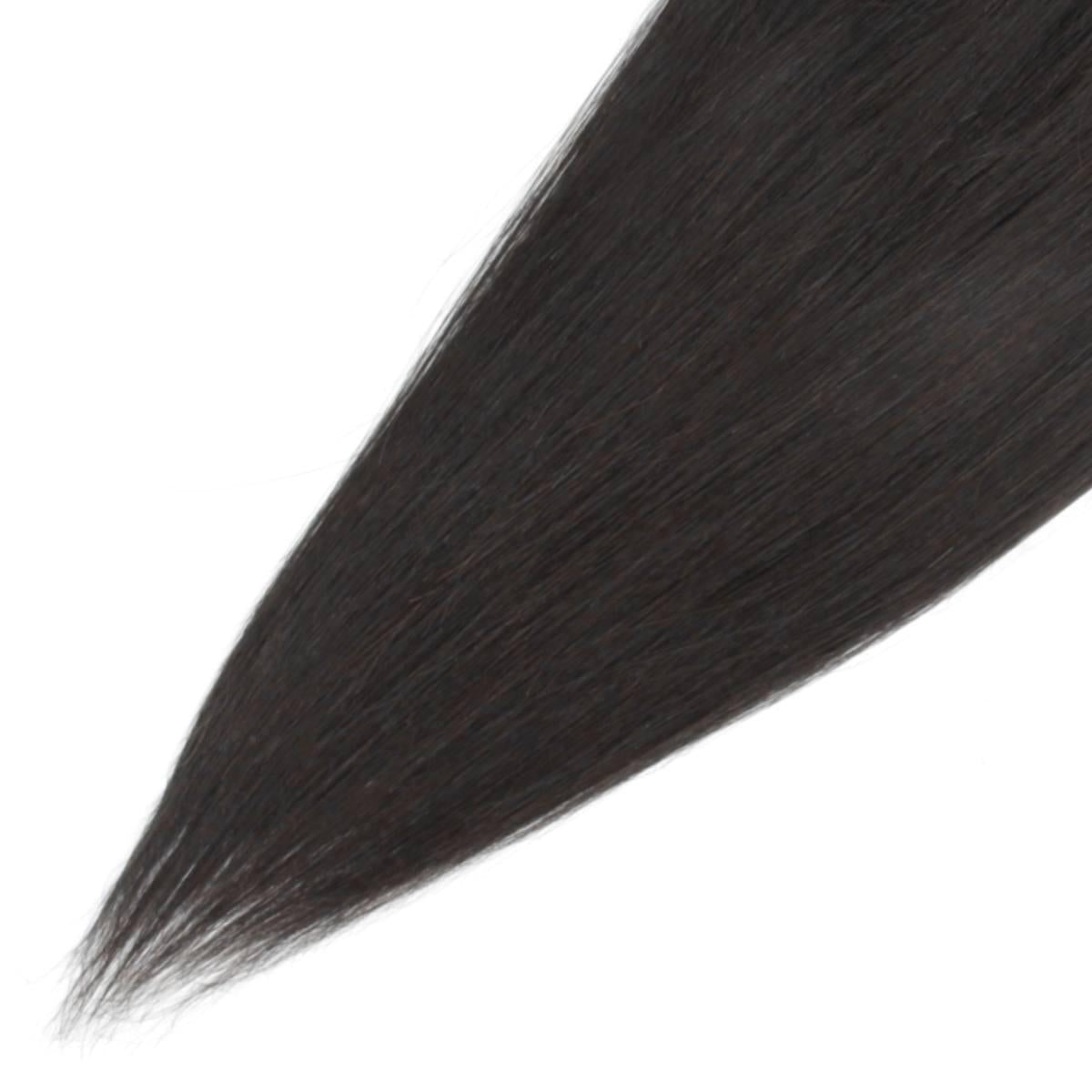 Cierre de cabello humano liso 5x5 HD Lace