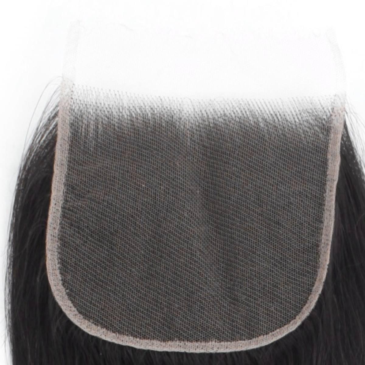 Cierre de cabello humano liso 5x5 HD Lace