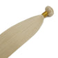 Extensiones de cabello 100% natural, liso y rubio