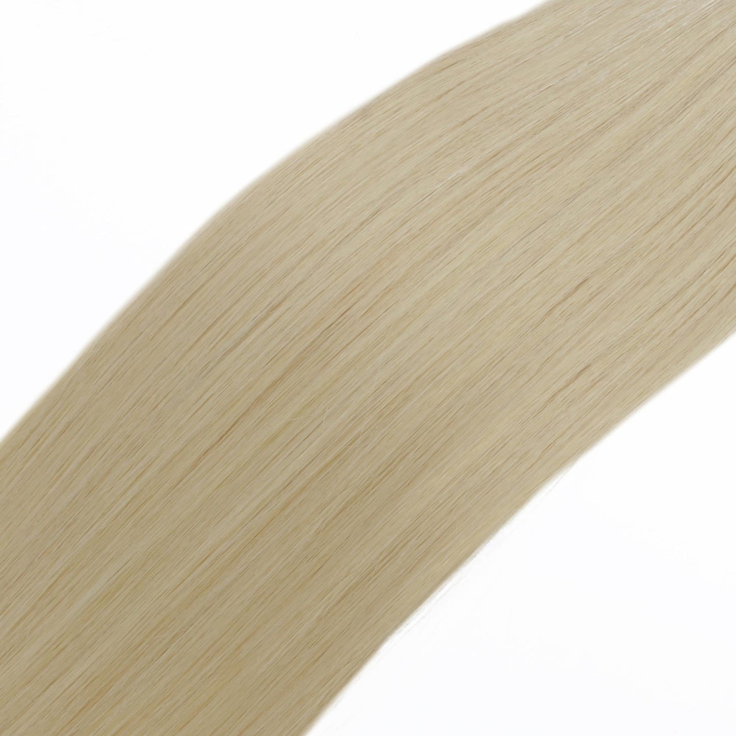 Extensiones de cabello 100% natural, liso y rubio
