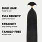 Straight Bulk 100% Human Braiding Hair