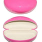 Sakkas Sleek Patent Clamshell Oversized Sunglasses Hard Case