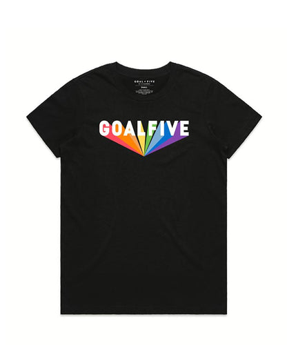 Camiseta de algodón negra Superhuman