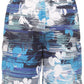 Sakkas Zayne Long Hoolah Hawaii Print Design Skate Surf Board Short / Swim Trunks