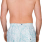 Sakkas Mens Short Marco Aloha Print Printed Skate Surf Board Short / Swim Trunks