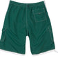Men's Contrast Striped Solid Color Swim Trunks for Surfing and Skating by Sakkas