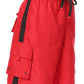 Men's Contrast Striped Solid Color Swim Trunks for Surfing and Skating by Sakkas