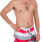 Sakkas Xavier Stretch Waistband No Wet Swim Trunk/ Boardshorts