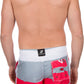 Sakkas Xavier Stretch Waistband No Wet Swim Trunk/ Boardshorts