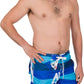 Sakkas Xavier Stretch Waistband No Wet Swim Trunk/ Boardshorts