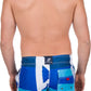 Sakkas Xavier Stretch Waistband No Wet Swim Trunk/ Boardshorts