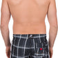 Sakkas Jaxon Plaid Stretch Waistband No Wet Swim Trunk/ Boardshorts
