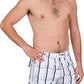 Sakkas Jaxon Plaid Stretch Waistband No Wet Swim Trunk/ Boardshorts