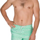 Sakkas Levi Aztec Pattern Printed Short Length Skate Surf Board Short / Swim Trunk