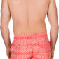 Sakkas Levi Aztec Pattern Printed Short Length Skate Surf Board Short / Swim Trunk