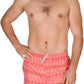 Sakkas Levi Aztec Pattern Printed Short Length Skate Surf Board Short / Swim Trunk