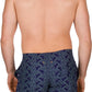 Sakkas Ollie Short Length Wave Dot Patterned Skate Surf Board Short / Swim Trunks