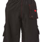 Sakkas Mens Contrast Stripes Skate Surf Board Short / Swim Trunks