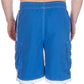 Sakkas Mens Contrast Stripes Skate Surf Board Short / Swim Trunks