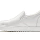 CALTO - T1022 - 2.6 Inches Taller (White) - Lightweight Nappa Leather Loafer