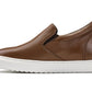 CALTO - T1023 - 2.6 Inches Taller (Coffee Brown) - Lightweight Nappa Leather Loafer