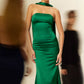 Vestido de Noche Sirena sin Tirantes Ajustado Astee T2012 con Pañuelo