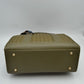 Woven Texture Tote Bag with Dual Top Handles and Scarf Accent