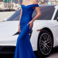 Ladivine Amoris T402 Dress Off the Shoulder Fitted Gown