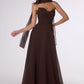 Ladivine Amoris T703 Dress Strapless A-Line Bridesmaid Gown