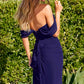 Ladivine Amoris T705 Off Shoulder Fitted Bridesmaid Gown